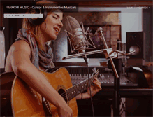 Tablet Screenshot of franchimusic.com